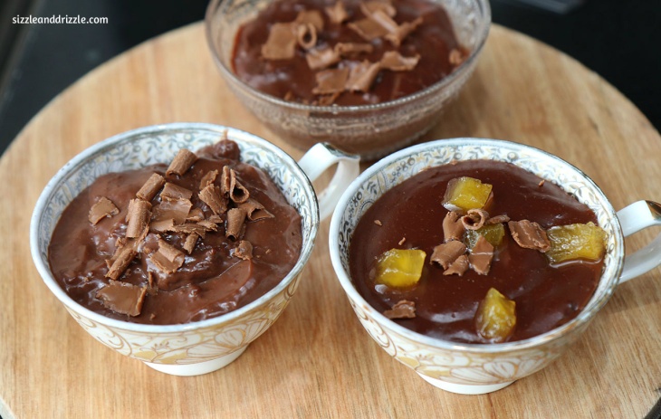 Chocolate pudding1